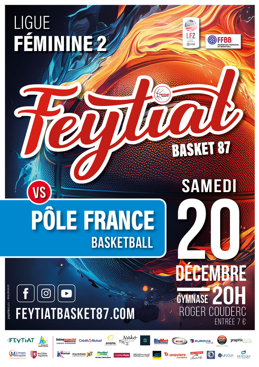 Match LF2 face au Pôle France