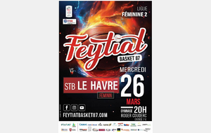 Match LF2 Feytiat face à Le Havre