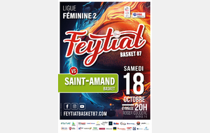 Match LF2 Feytiat face à Saint-Amand